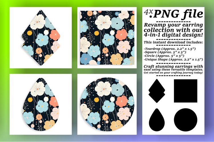 Sublimation for Boho Lovers: Watercolor Magic example image 1