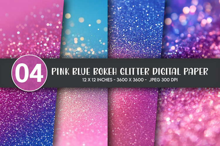 Pink Glitter Background