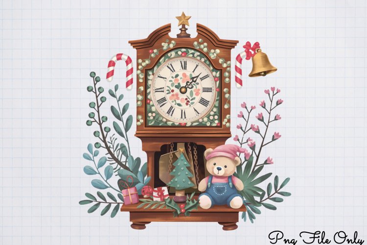 Cute Merry Christmas Clipart Image 9