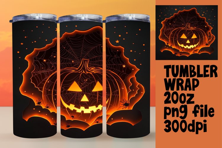 Halloween Tumbler Wrap Image 24