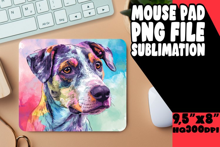 Playful Canine Sublimation Pad example image 1