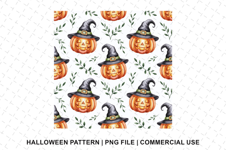 Halloween Seamless Pattern Image 14