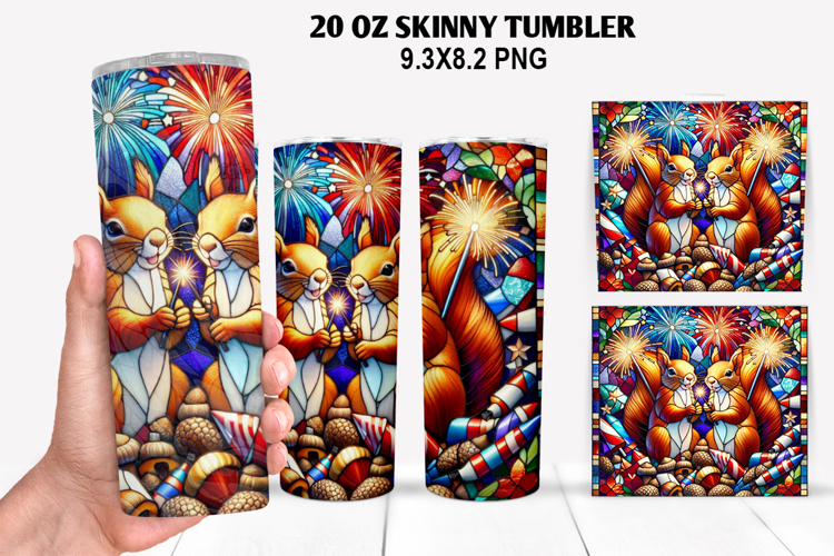 Skinny Tumbler 20oz Wrap Design,4th of july Tumbler PNG