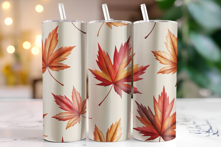 Fall Tumbler Wrap Image 5