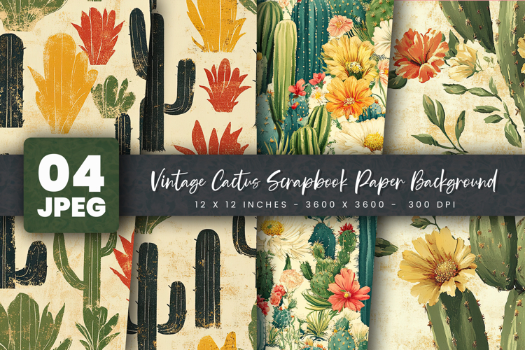 Watercolor Succulent Clipart Image 3