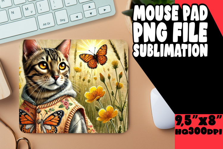 RADIANT mouse mat PNG Inspiration, Cute Cat