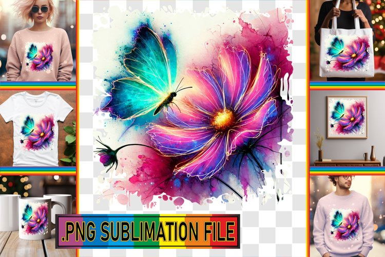 Transparent Background Butterfly Clipart Image 7