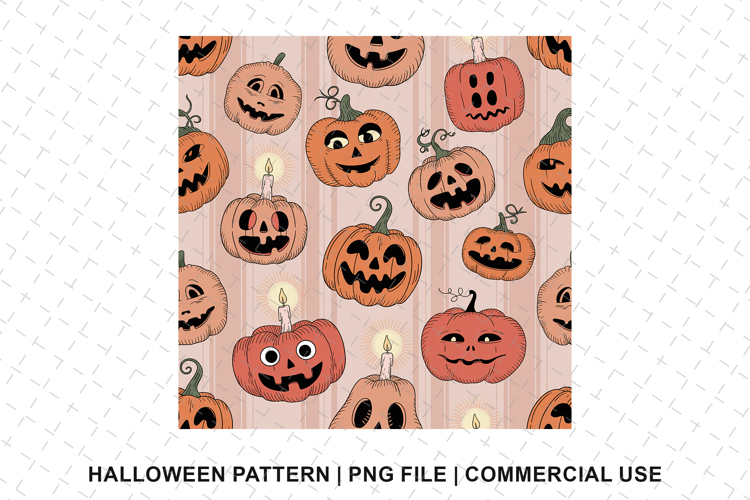 Halloween Seamless Pattern Image 24
