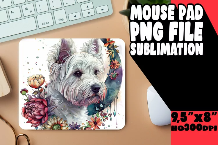 Pawsitively Artistic: Dog Lover's Mouse Pads