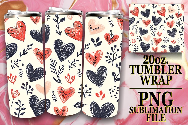 Sip with Love: 20oz Tumbler Bliss example image 1