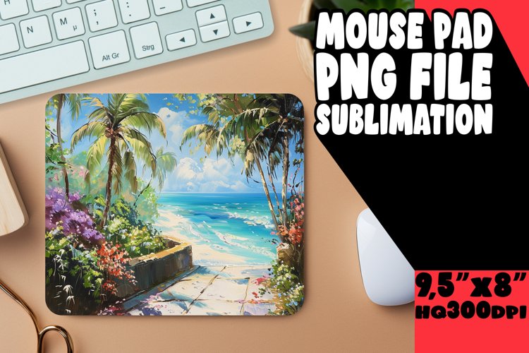 Breathtaking Beauty Mouse Pad Sublimation
