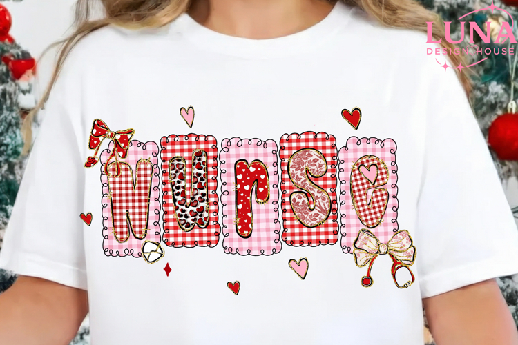 Pink Valentine Nurse Png, Valentine Nurse Coquette Png