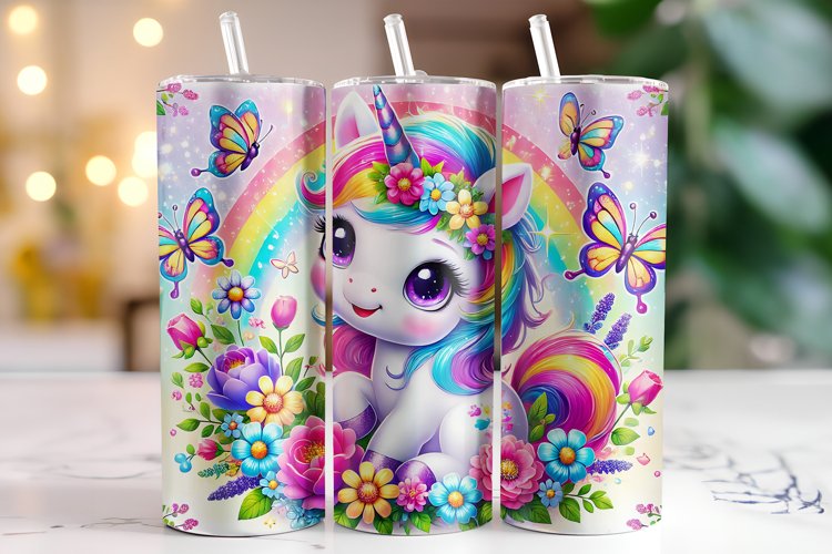 Unicorn Tumbler Wrap | Sublimation | Tumblers
