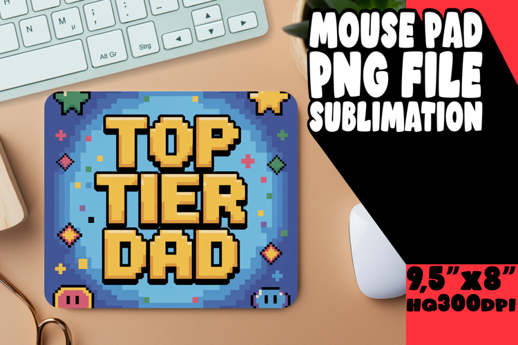 ENCHANTED DESK PAD SUBLIMATION STYLE, Father's Day
