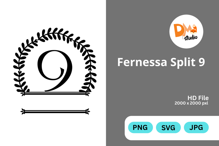 Fernessa Split Monogram