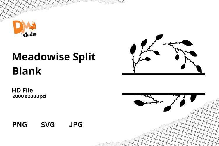 Meadowise Split Monogram