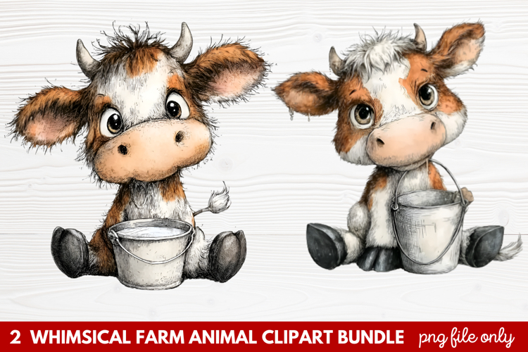 Farmhouse Animals Clipart Image 5