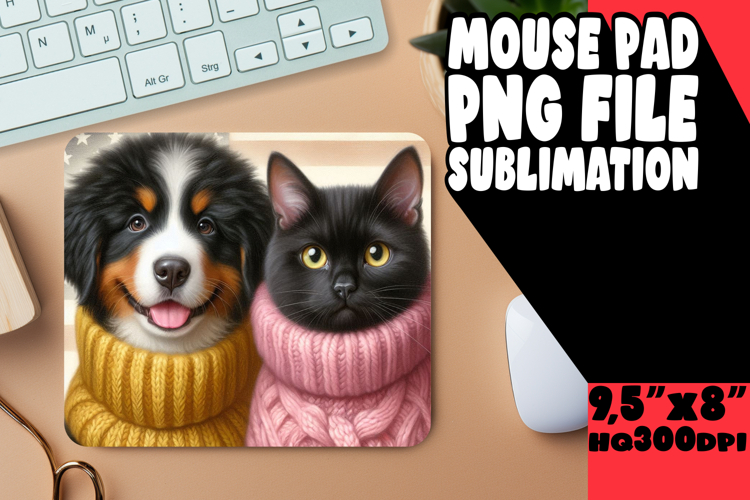 COZY MOUSE MAT CREATIVE DESIGN, Dog and cat