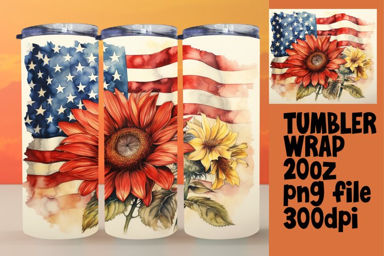 American Flag Sublimation Image 23