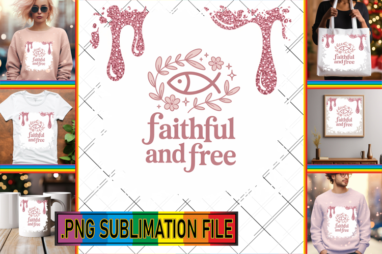 RADIANT TSHIRT Sublimation PNG, Christian