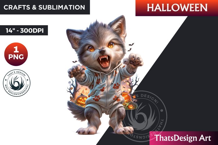 Werewolf Clipart Image 12