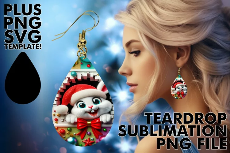 Colorful Teardrop Earring Wonderland