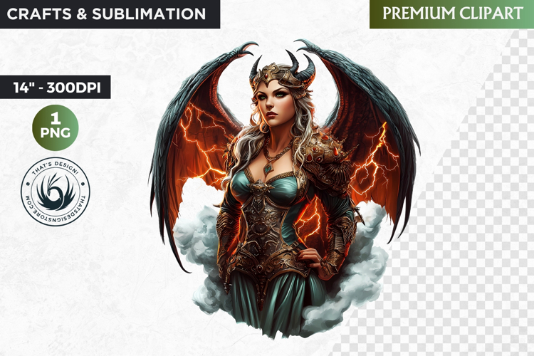 Slavic Spirit and demon clipart, Eastern European mythology