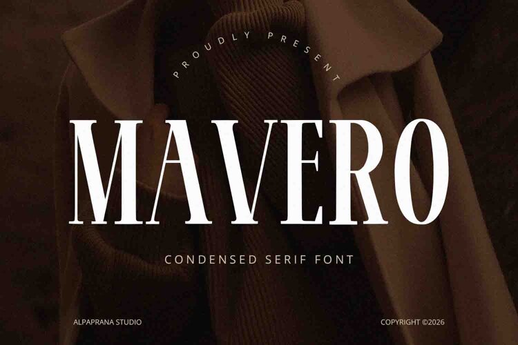 Mavero - Serif Font example image 1