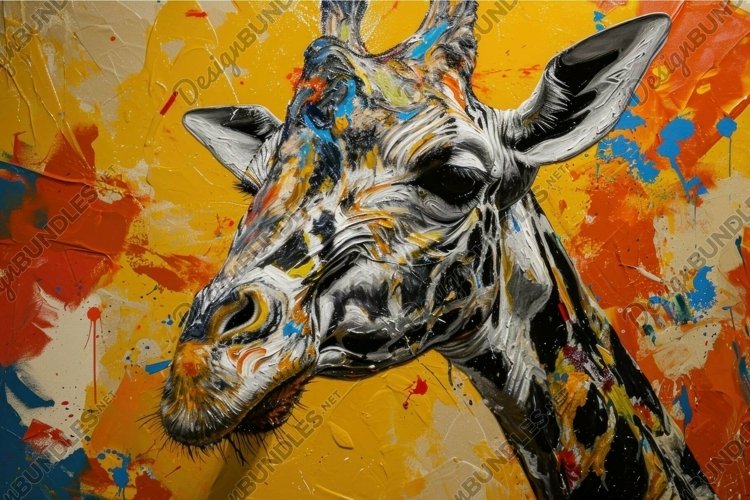 Giraffe Clipart Image 10