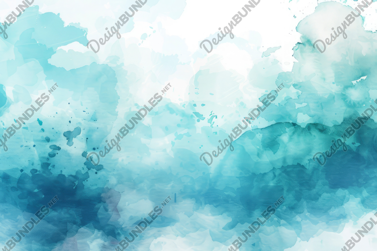 Serene Watercolor Background Wallpaper
