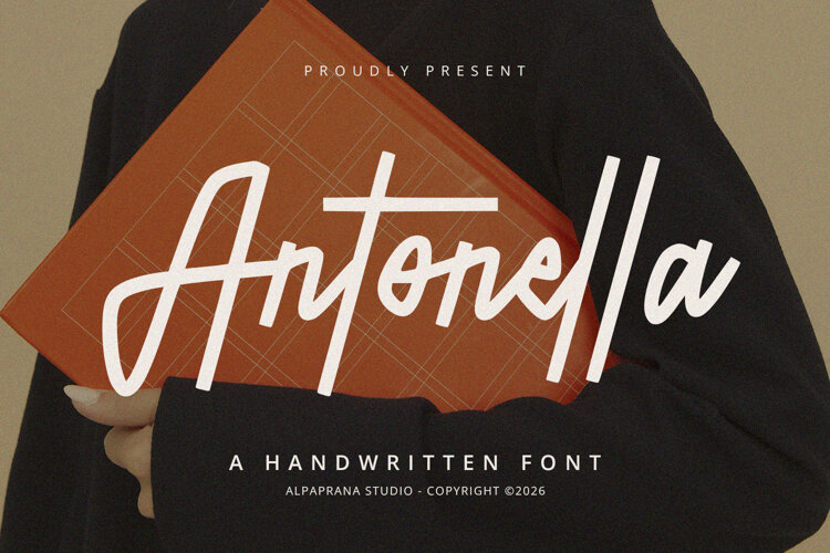 Antonella - Handwritten Font example image 1