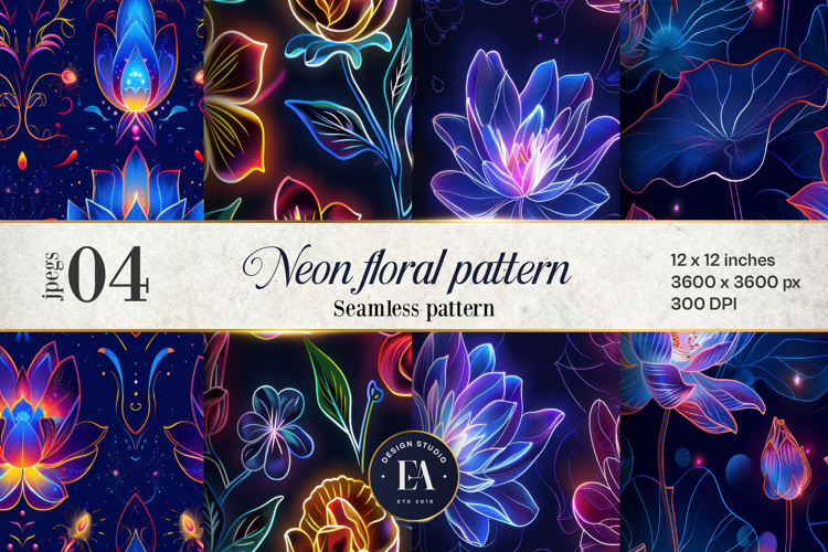 Neon Background Image 15