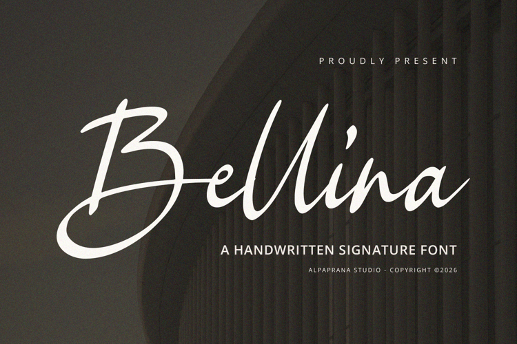 Bellina - Handwritten Font
