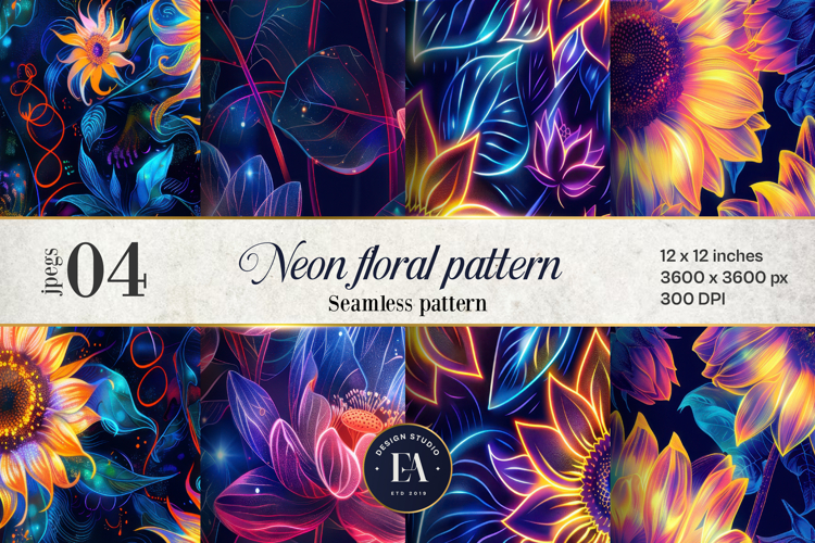 Neon Background Image 14