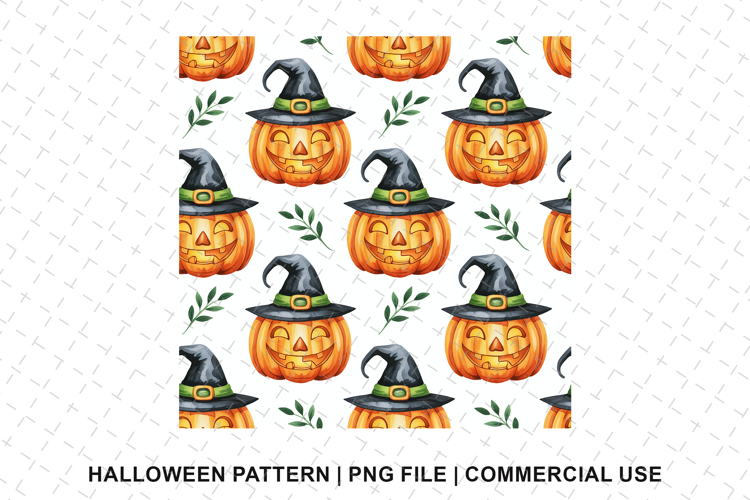 Halloween Seamless Pattern Image 3