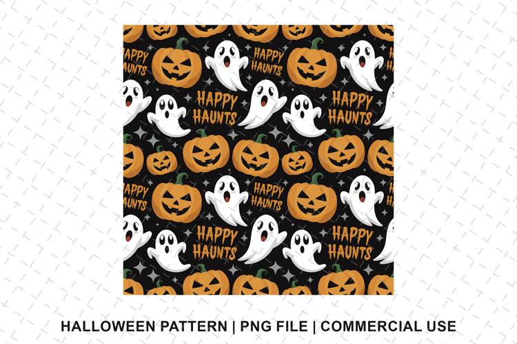 Halloween Seamless Pattern Image 22