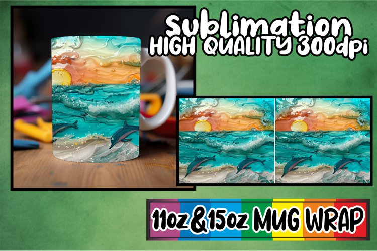 Beach Sublimation Design Image 8