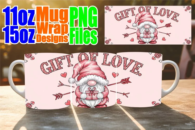 Perfect start sublimation 11oz 15oz mug wrap, Valentines