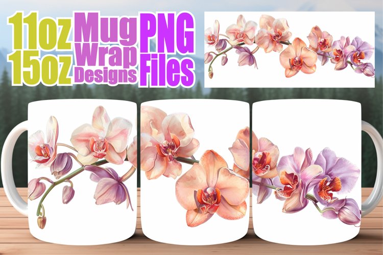Floral Fantasy Cup Wrap: Spring Sublimation Charm