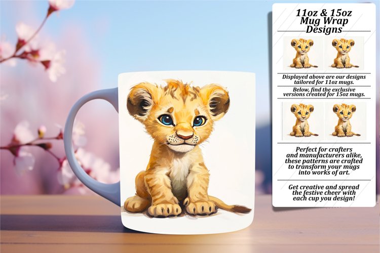 Mug Bliss with Springtime Animals example image 1