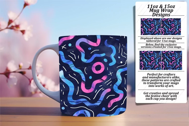 Neon Radiance 11oz/15oz Mug Artistry
