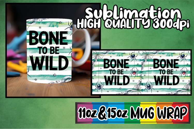 Radiant evenings sublimation print wrap, Halloween