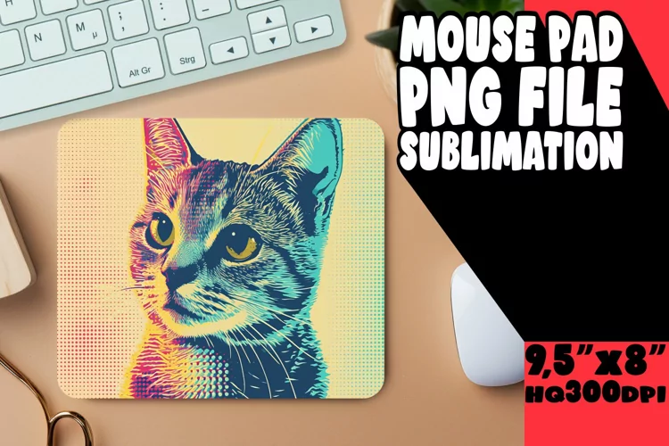 Delightful Kitty Sublimation Pad