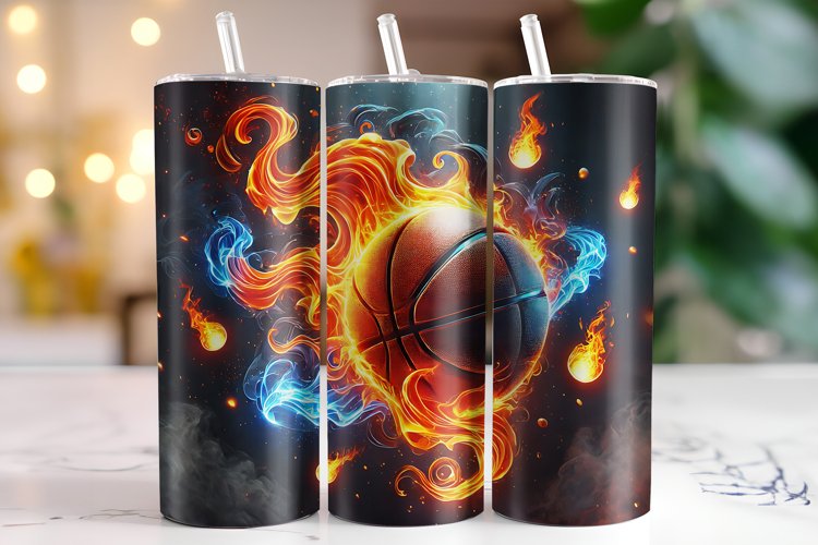 Basketball Tumbler Wrap | Sublimation | Tumblers