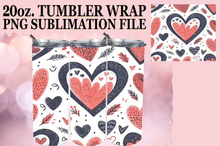 Whimsical Heartfelt Art - Tumbler