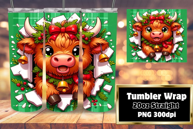 Christmas Tumbler Wrap Image 15