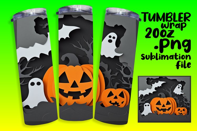 Halloween Tumbler Wrap Image 15