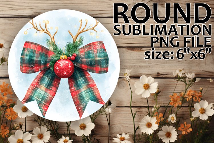 Christmas Bow Clipart Image 9