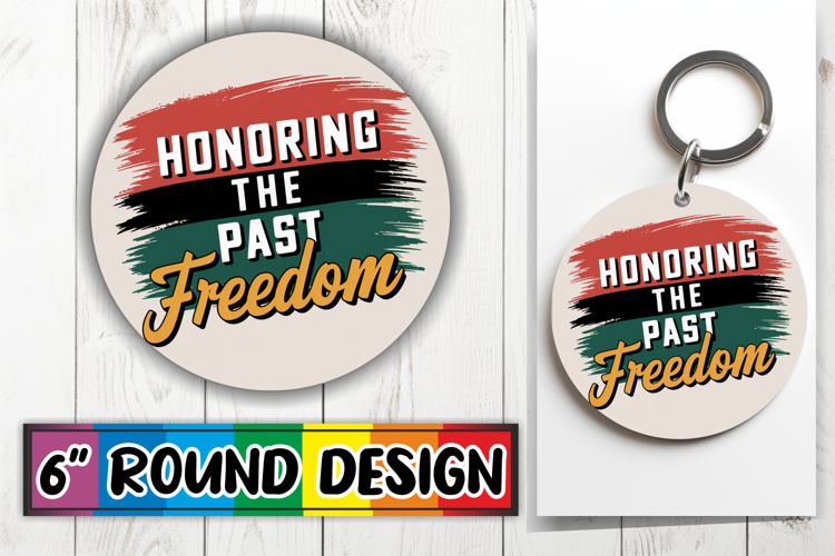 Cheerful Circle Coasters Design PNG, Juneteenth