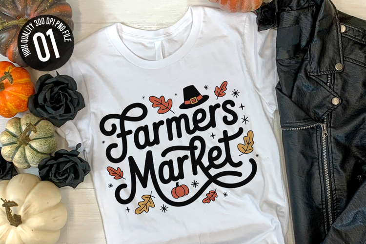 Farmers Market - Autumn t-shirt Design